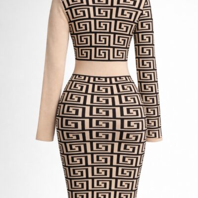 Robe manches longues grandeur, S M L