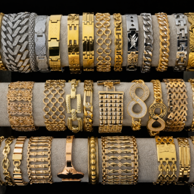 Bracelets d’occasion pour homme et femme.