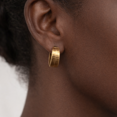 Boucle d’oreille en acier inoxydable. $10 unités , 3 paires pour $25