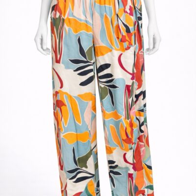 Pantalon pieds larges