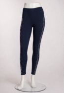 Legging disponible en noir et marine avec détails brillants-élégance et confort. Taille S,M,L,XL,XXL